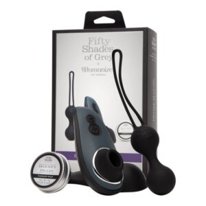 Pack Couple Desire Blooms : Fifty Shades of Grey x Womanizer - Plaisir et Érotisme