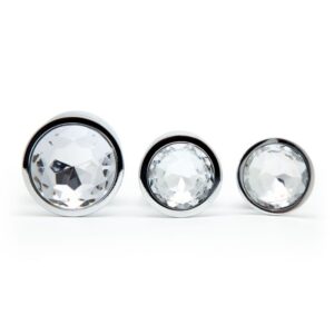 Kit 3 Plugs Anaux Bijou Secret Shine - Plaisir et Élégance pour Adultes